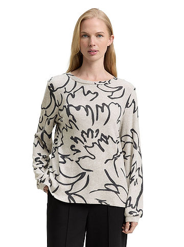 Pullover in Beige