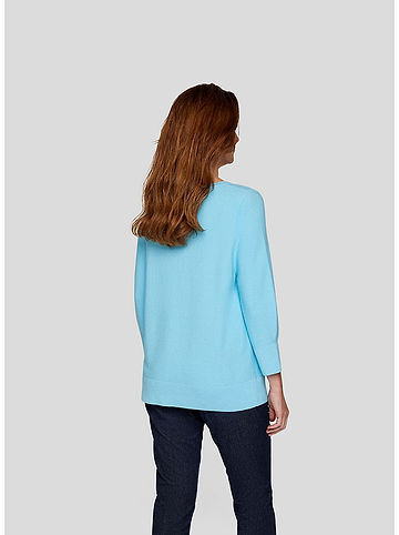 Pullover in Hellblau