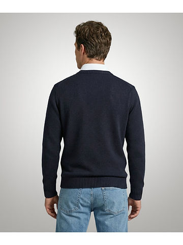 Pullover in Dunkelblau