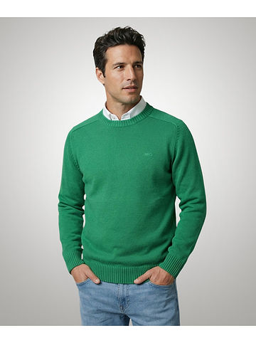 Pullover in Grün
