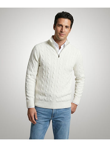 Pullover in Creme