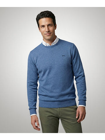 Pullover in Blau