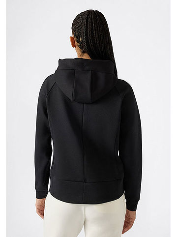 Sweatjacke in Schwarz