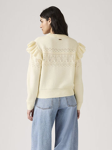 Pullover in Creme