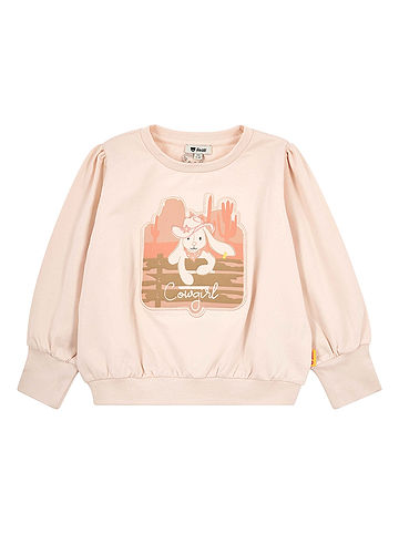 Sweatshirt in Beige