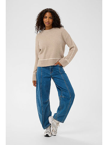 Pullover in Beige