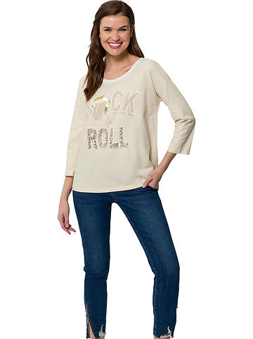 Longsleeve in Creme