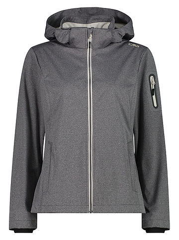 Softshelljacke in Grau