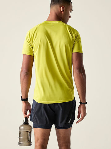 Functioneel shirt "Accelerate" geel
