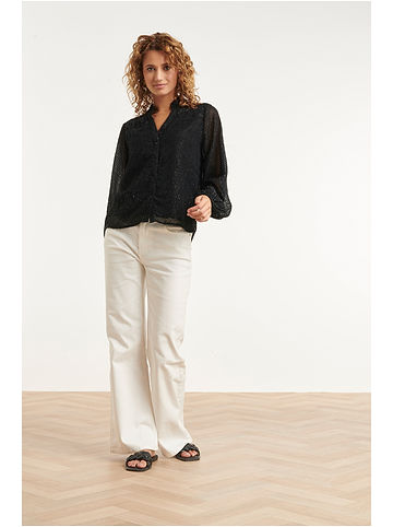 Bluse in Schwarz