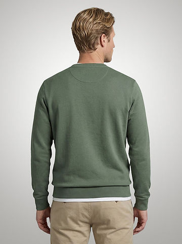 Pullover in Oliv