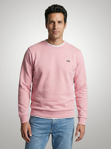 Pullover in Rosa