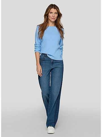 Pullover in Hellblau