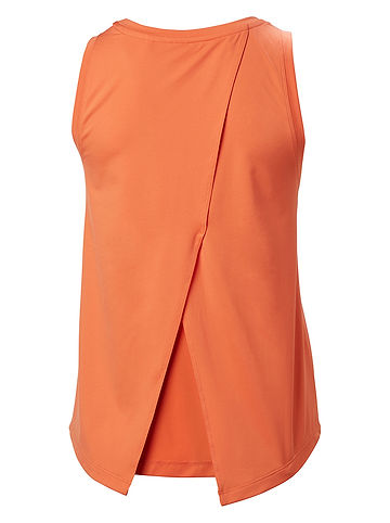 Functionele top "Tech Split Back" oranje