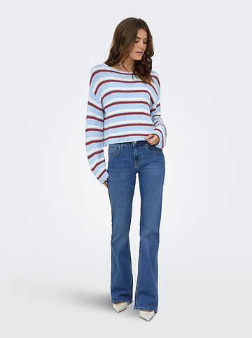Pullover in Hellblau