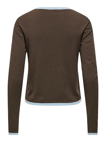 Pullover in Braun