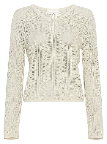 Pullover in Creme