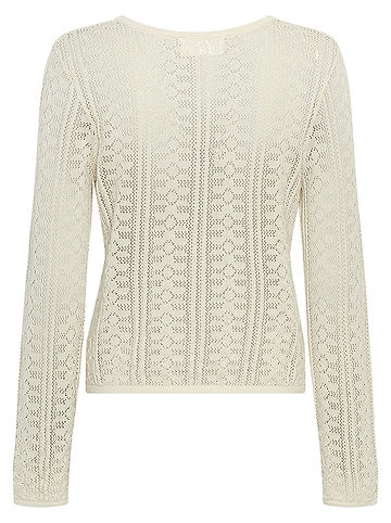 Pullover in Creme