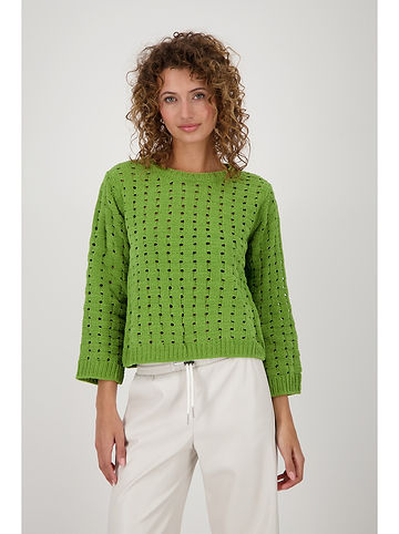 Pullover in Grün