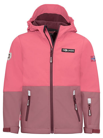 Softshelljacke "Skjorta" in Rosa