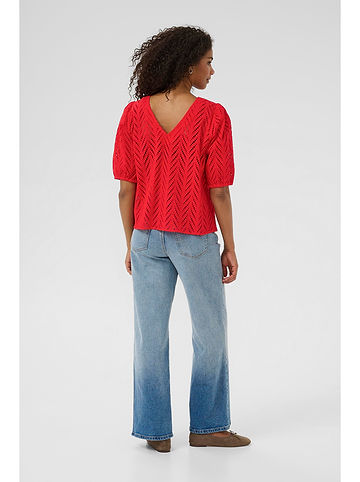 Bluse in Rot