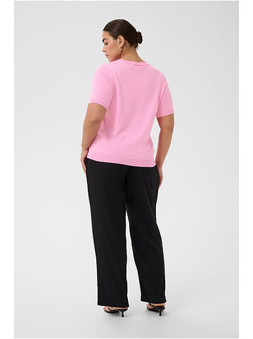 KAFFE curve Pullover in Rosa