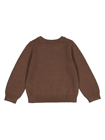 Sweter w kolorze brązowym