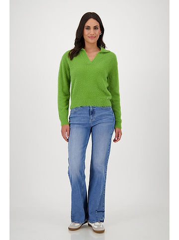 Pullover in Grün