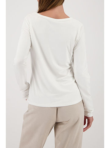 Longsleeve in Weiß