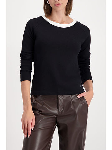 Longsleeve in Schwarz