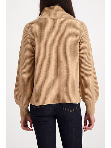 Pullover in Hellbraun