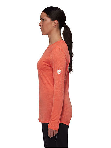 Functionele longsleeve "Tree" rood