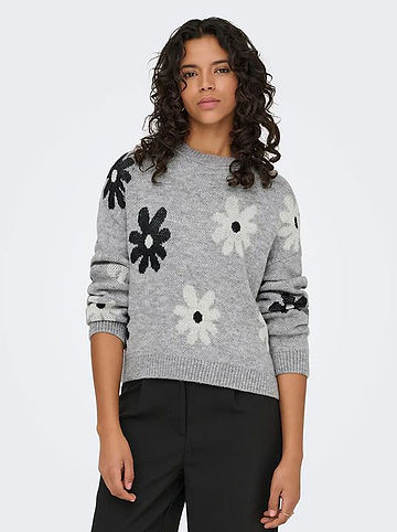 Pullover in Grau