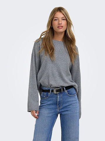 Pullover in Grau
