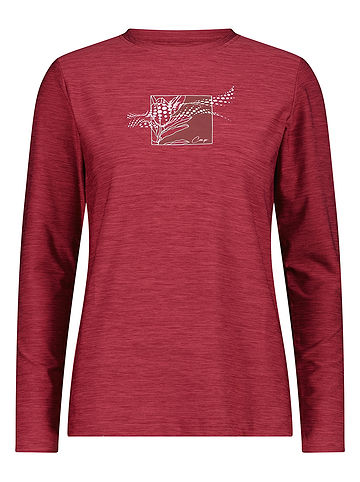 Functionele longsleeve rood