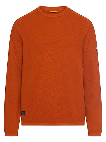 Pullover in Rostrot