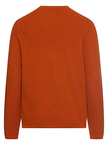 Pullover in Rostrot