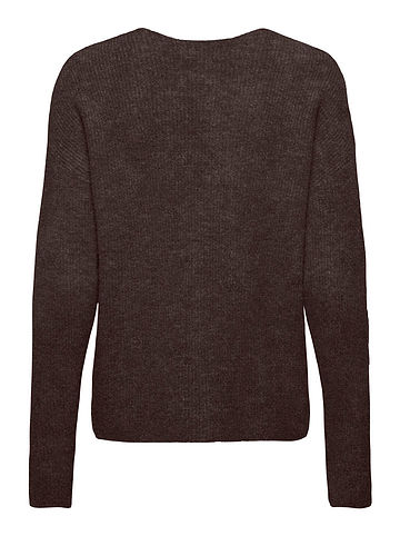 Pullover in Braun