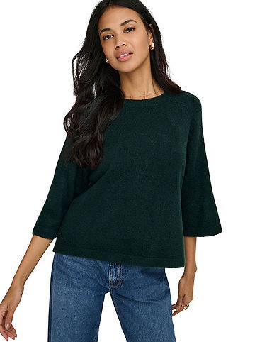 Pullover in Grün