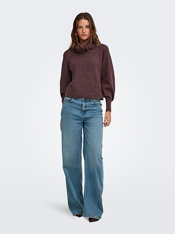 Pullover in Braun