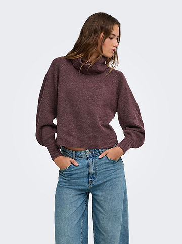 Pullover in Braun