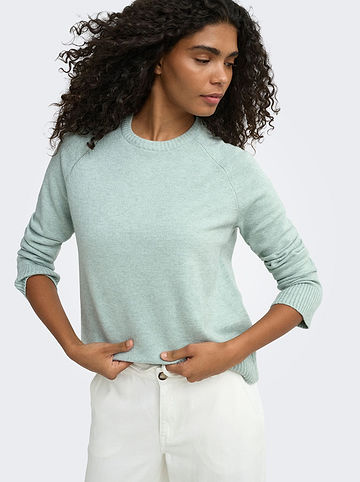 Pullover in Hellgrün