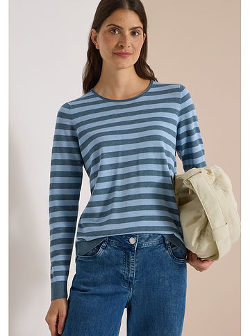 Pullover in Hellblau/ Blau