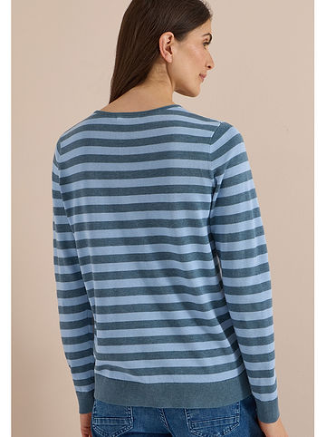 Pullover in Hellblau/ Blau