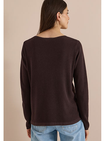 Pullover in Dunkelbraun