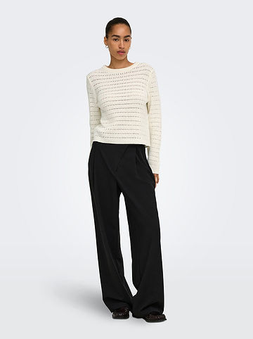 Pullover in Creme