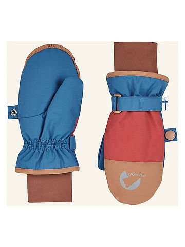 Fäustlinge "Kirjava" in Blau/ Bunt