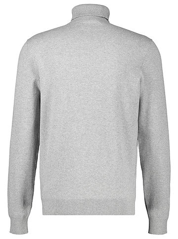 Rollkragenpullover in Hellgrau