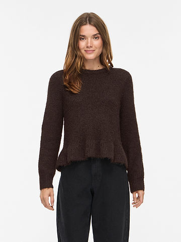 Pullover in Braun