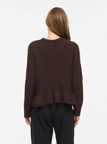 Pullover in Braun